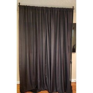 2 5 x 10 Black Backdrop Panels